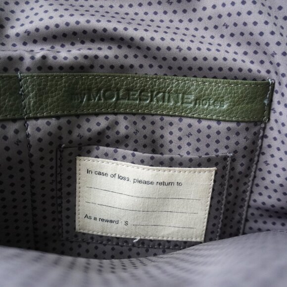 Moleskine Classic Device Bag Backpack – Green – Excellent Condition - Picture 9 of 16
